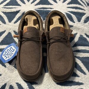 Hey Dude Men's Brown Casual Shoes